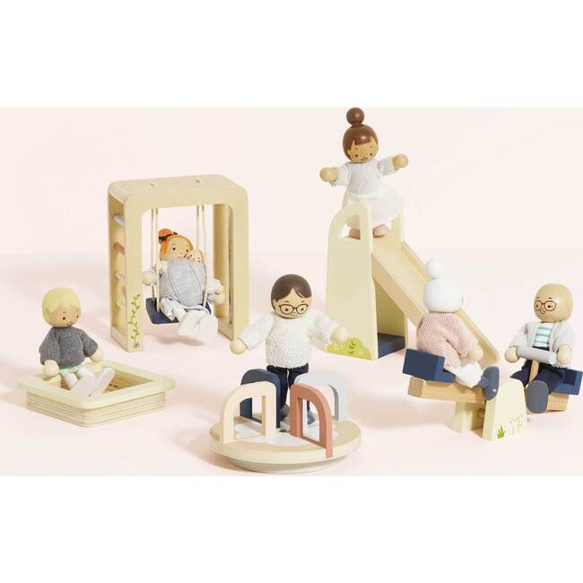 Wooden Dolls Outdoor Furniture - Dollhouses - 4