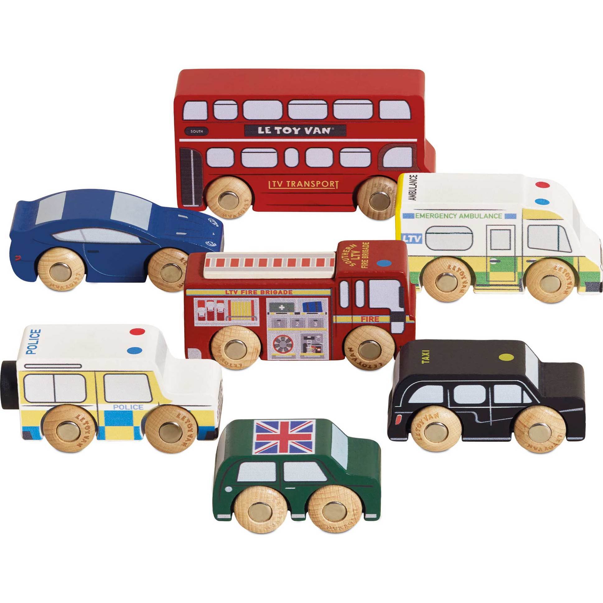 London Car Set - Transportation - 1