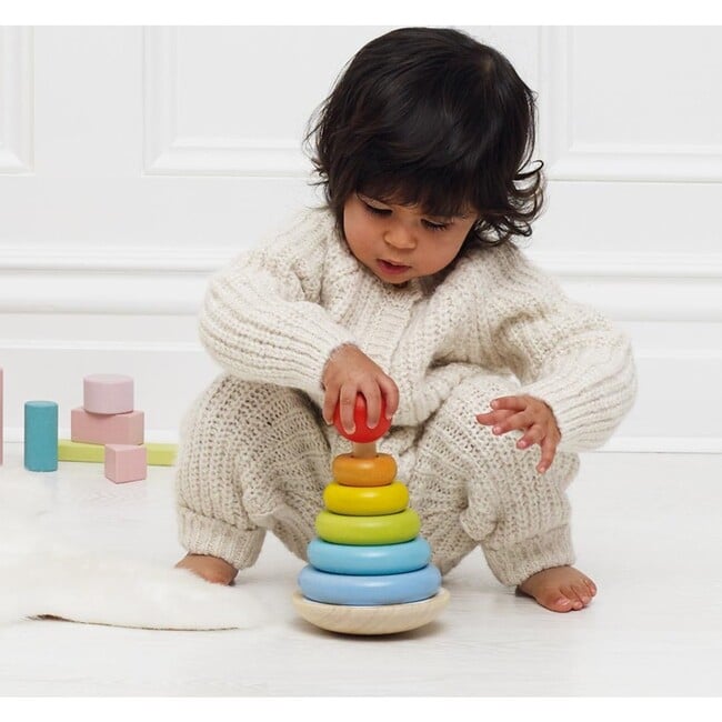 Petilou Rainbow Stacker - Developmental Toys - 6