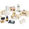 Complete Dolls House Furniture Set - Dollhouses - 1 - thumbnail