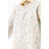 Safari Print Babygrow & Hat, Cream - Footie Pajamas - 3