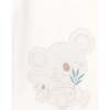 Koala Graphic Blanket, White - Blankets - 2