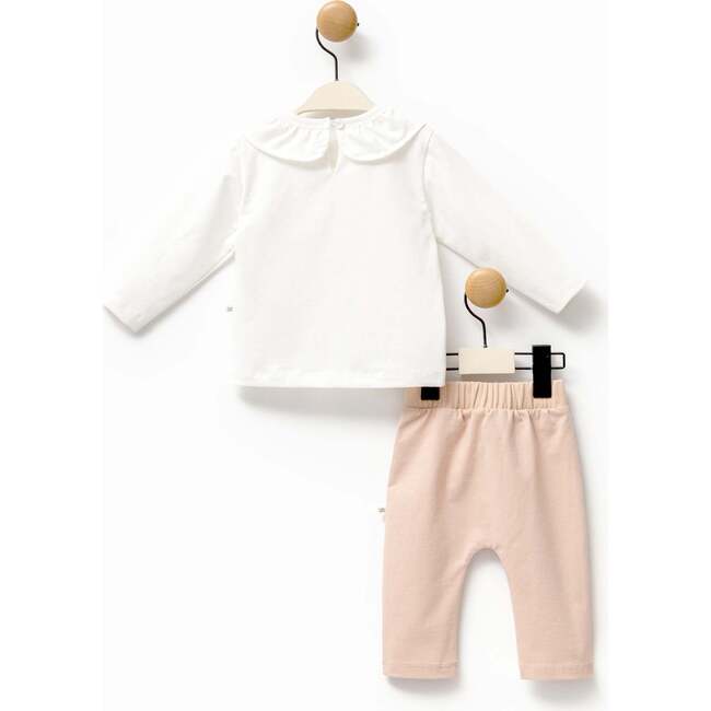 Fox Graphic Outfit, White - Mixed Apparel Set - 5