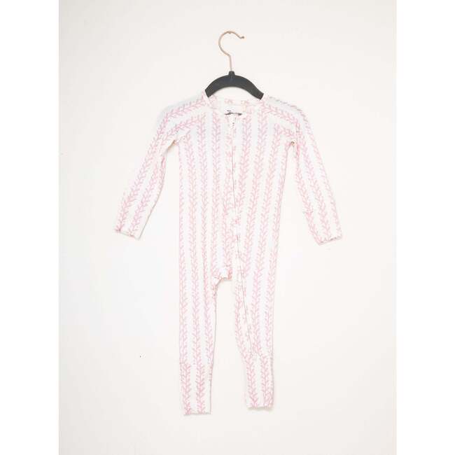 Sweet Vine Sleep Romper, Pink