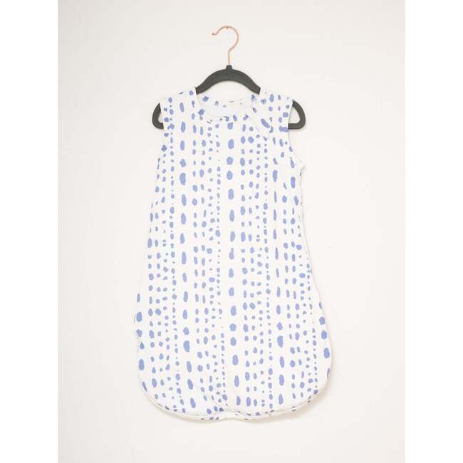 Dalmatian Dot Sleep Bag, French Blue