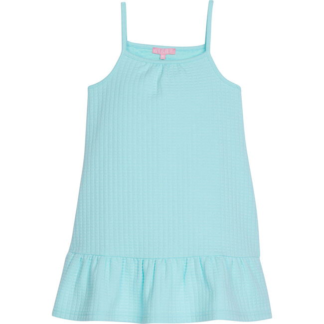 Strappy Dress, Aqua