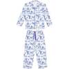 Men's Skydog Blue PJ Set - Pajamas - 1 - thumbnail