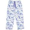 Men's Skydog Blue PJ Pants - Pajamas - 1 - thumbnail