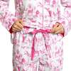 Women's Skydog Pink Long PJ Set - Pajamas - 4