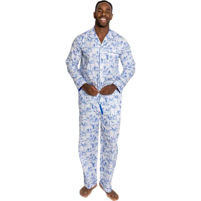 Men's Skydog Blue PJ Set - Pajamas - 2