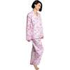 Women's Skydog Pink Long PJ Set - Pajamas - 6