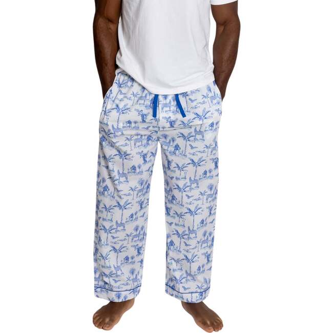 Men's Skydog Blue PJ Pants - Pajamas - 4