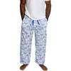 Men's Skydog Blue PJ Pants - Pajamas - 4