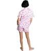 Women's Skydog Pink Short PJ Set - Pajamas - 7