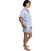 Women's Skydog Blue Short PJ Set - Pajamas - 6