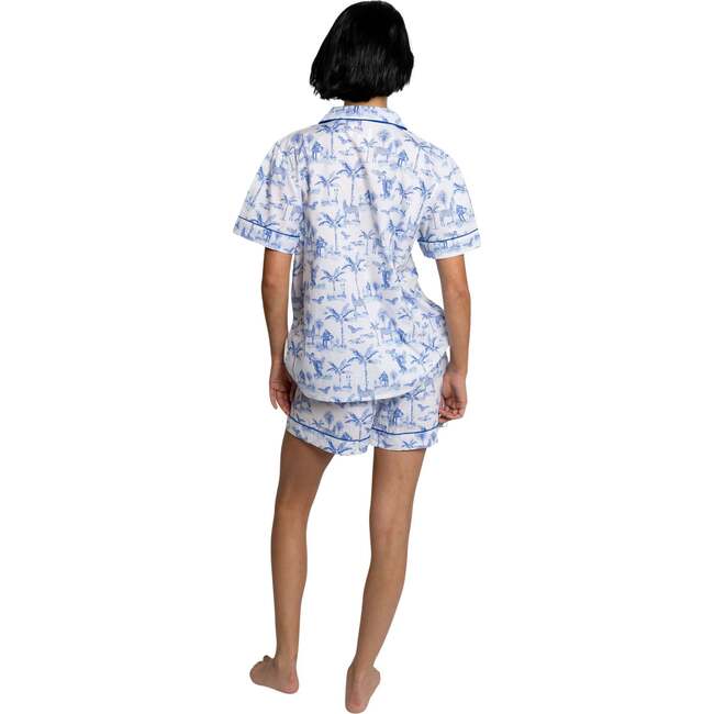 Women's Skydog Blue Short PJ Set - Pajamas - 7