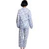 Women's Skydog Blue Long PJ Set - Pajamas - 7