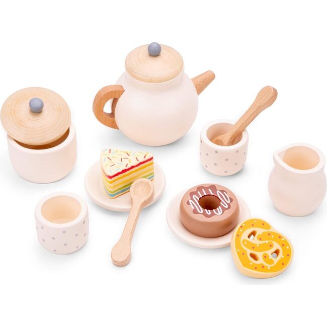 New Classic Toys Tea Set - Woodens - 3