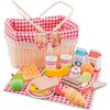 New Classic Toys Picnic Basket Set 27 pieces - Woodens - 1 - thumbnail