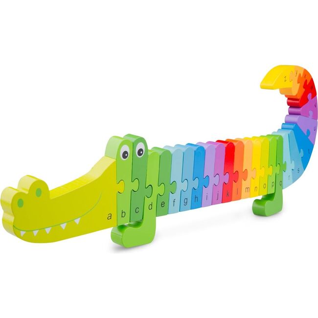 New Classic Toys Alphabet Puzzle Crocodile - Woodens - 4