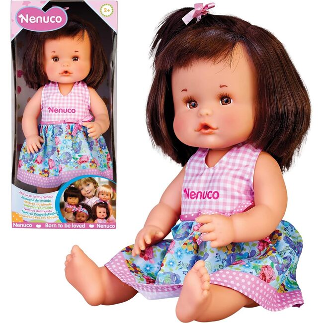 Nenuco of The World Latin Baby Doll with Dark Brown Hair and Brown Eyes