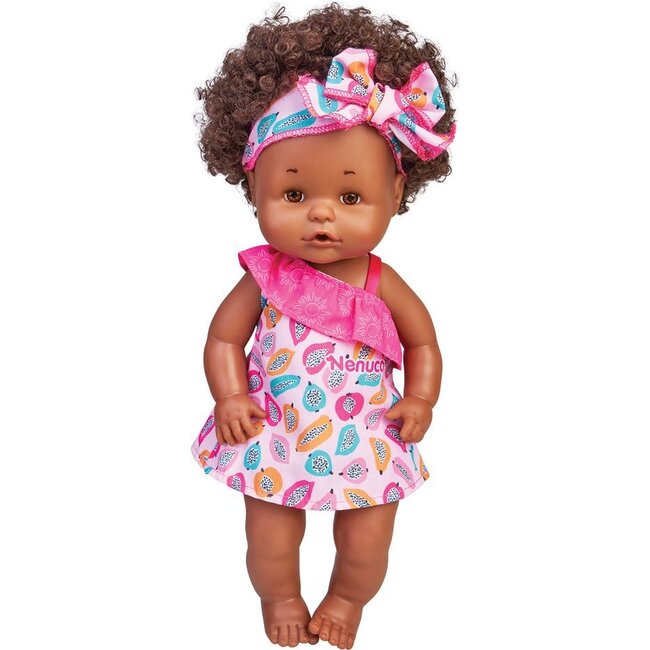 Nenuco of The World African Baby Doll with Curly Brown Hair and Brown Eyes - Dolls - 3