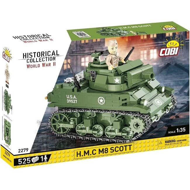 COBI Historical Collection World War II  H.M.C M8 SCOTT Tank