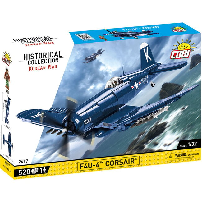 COBI Historical Collection Korean War F4U-4 ™ Corsair® Aircraft - Blocks - 2