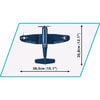 COBI Historical Collection Korean War F4U-4 ™ Corsair® Aircraft - Blocks - 3