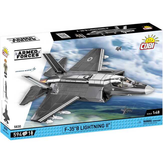 COBI Armed Forces F-35®B LIGHTNING II® (RAF) Jet Plane - Blocks - 6