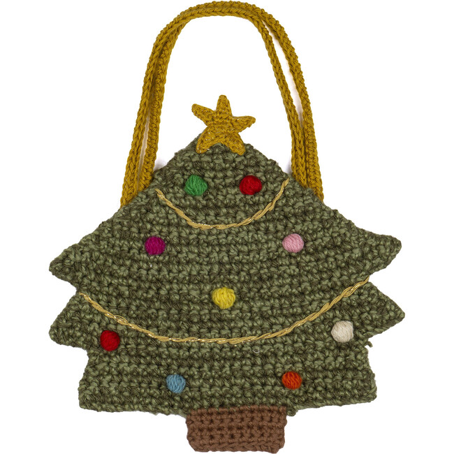 Crochet Purse, Christmas Tree