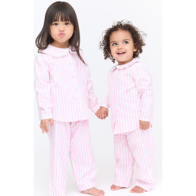 The Tiny Cypress Set, Pink Stripe - Pajamas - 3