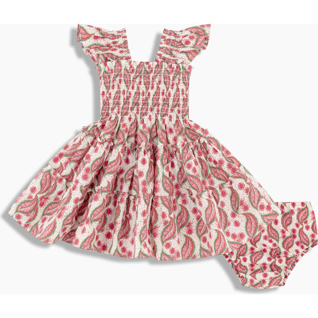 The Baby Ellie Nap Dress, Birch Vine Stripe