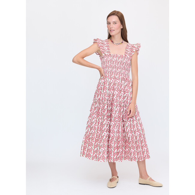 Women's Ellie Nap Dress, Birch Vine Stripe - Dresses - 2