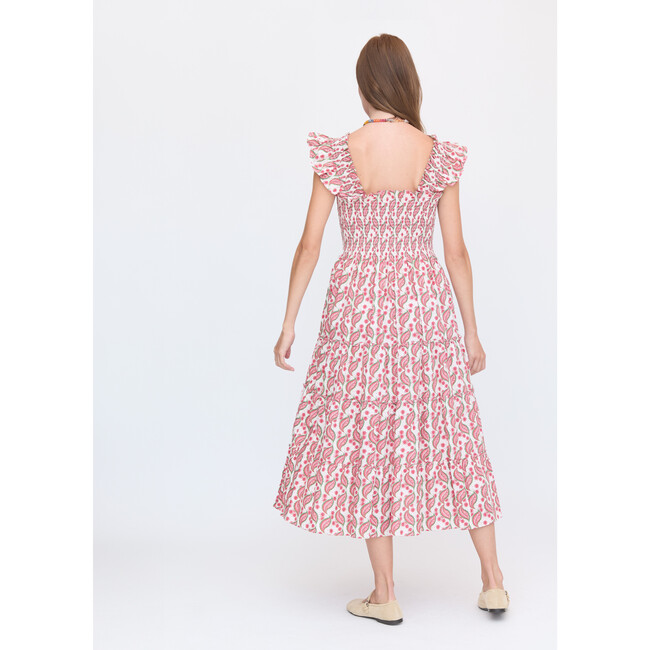 Women's Ellie Nap Dress, Birch Vine Stripe - Dresses - 3