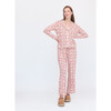 Women's Eleni Pajama Set, Birch Vine Stripe - Pajamas - 2