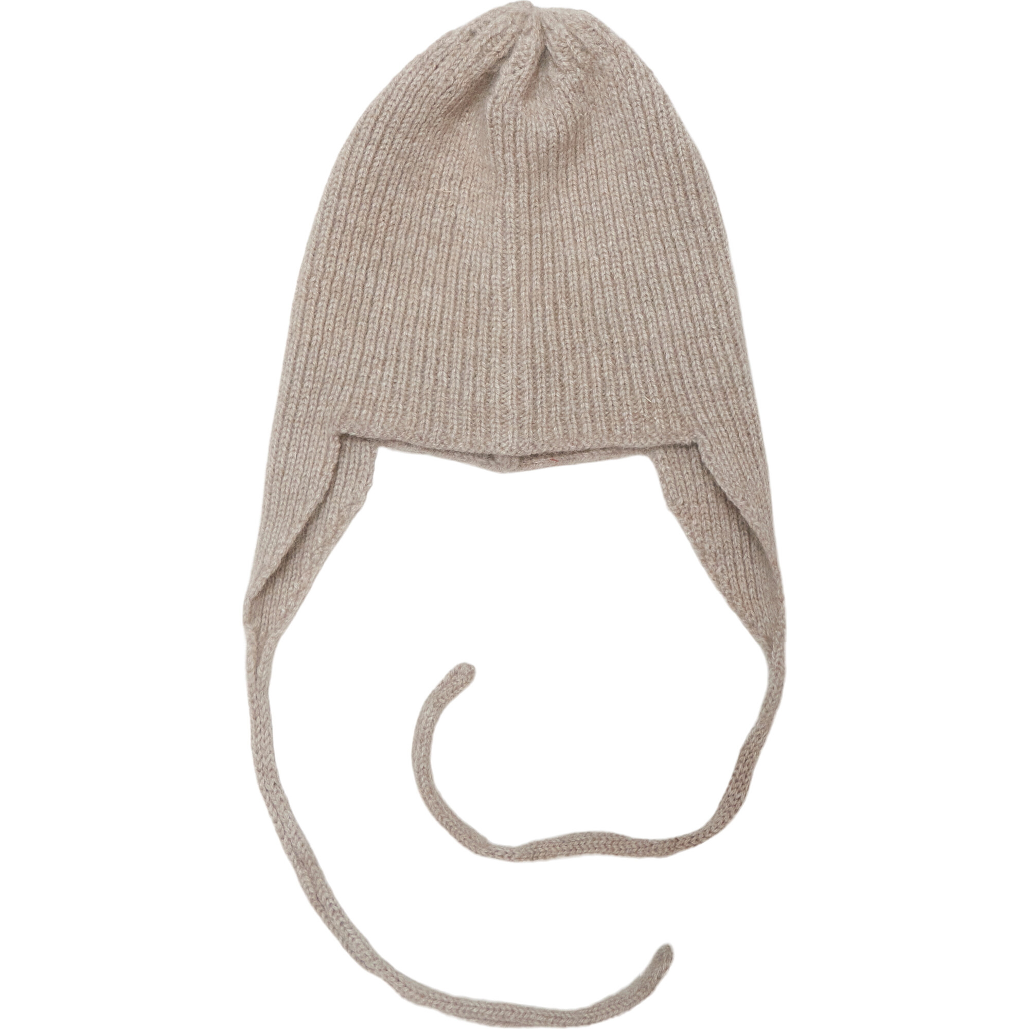 Babys Piura Merino Wool Cashmere Bonnet, Camel - Hats - 1