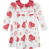 Eleanor Peter Pan Collar Long Sleeve Dress, Nutcracker Garden - Dresses - 1 - thumbnail