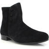 Suede Boots, Black - Boots - 2