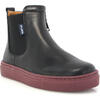 Sneaker Boots, Smooth Black - Boots - 2