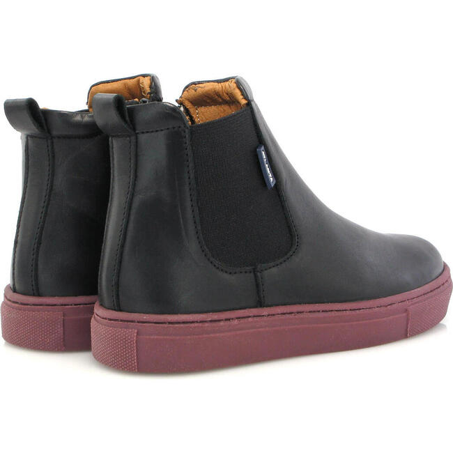 Sneaker Boots, Smooth Black - Boots - 4