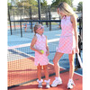 Girl's Palmer Active Set, Pink Bow Trellis - Mixed Apparel Set - 2