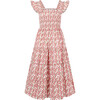 Women's Ellie Nap Dress, Birch Vine Stripe - Dresses - 1 - thumbnail