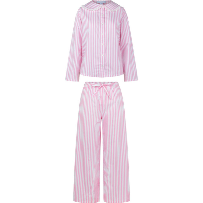 Women's Cypress Set, Pink Stripe - Pajamas - 1