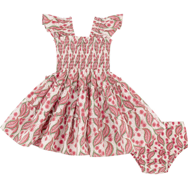 The Baby Ellie Nap Dress, Birch Vine Stripe