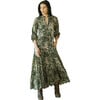 Women's Sienna Maxi Dress, Dark Forest - Dresses - 1 - thumbnail