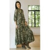 Women's Sienna Maxi Dress, Dark Forest - Dresses - 3