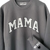 Personalized Women's Mama Love On The Cuff Antique Sweatshirt, Stormy - Sweatshirts - 3