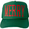 Merry Mesh Back Trucker Hat, Green - Hats - 2