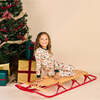 Vintage Kids Christmas Long Sleeve Two-Piece Bamboo Pajama Set - Pajamas - 6